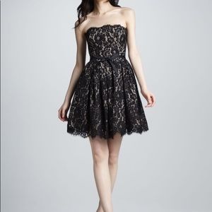 Black Lace Party Dress, size 10 NWT