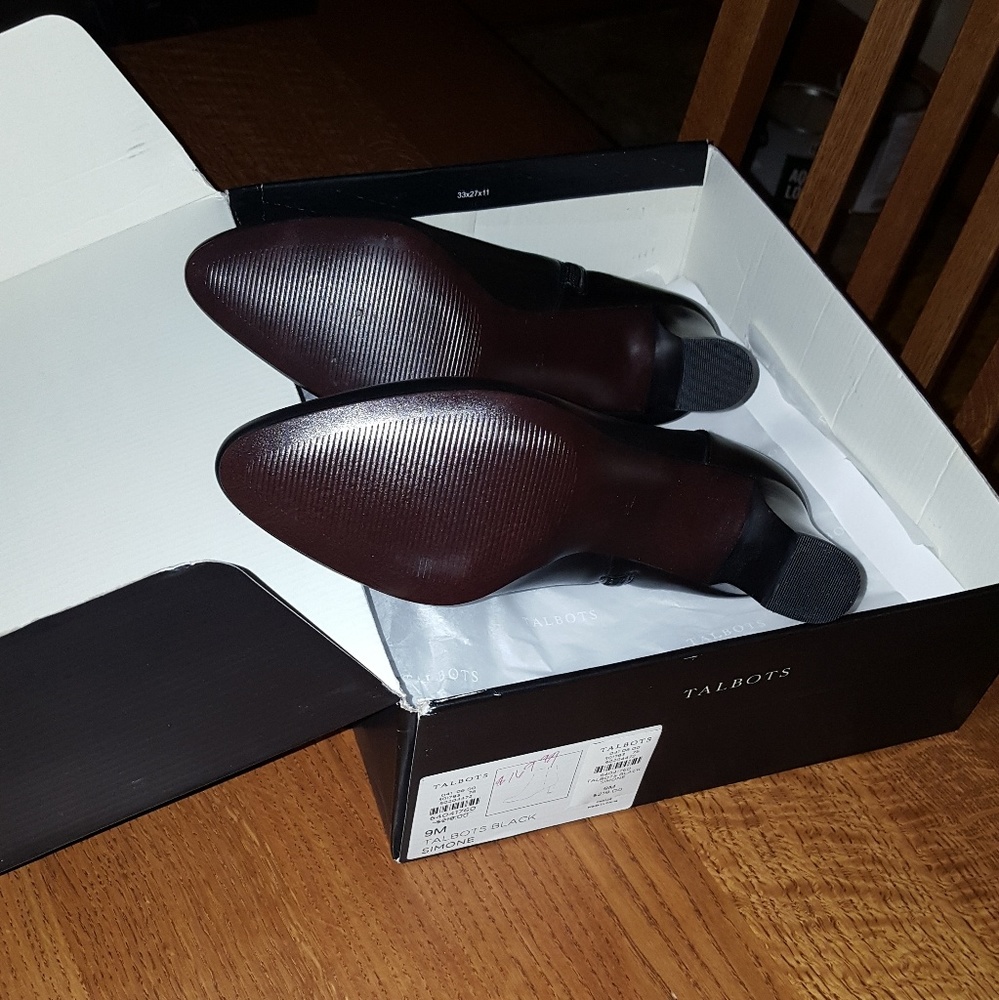 Talbots black boots - Picture 4 of 4