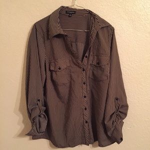 Stripped Button down shirt