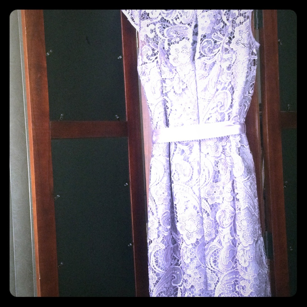 Lavender Lace Dress