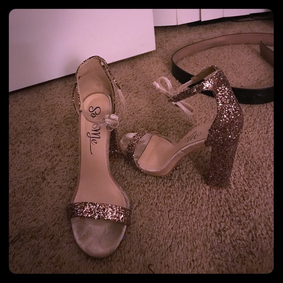 Glittery heels - Picture 1 of 1