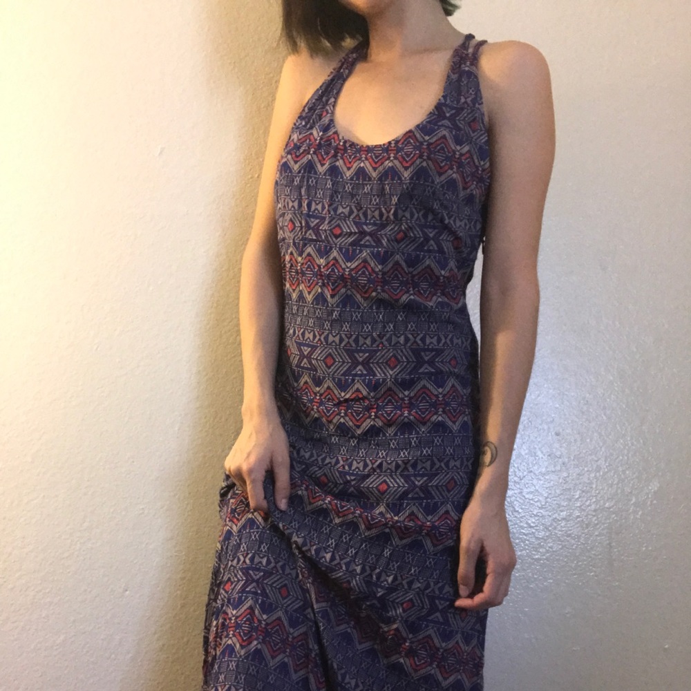Maxi Print Dress