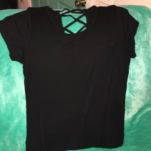 Cris Cross back tee