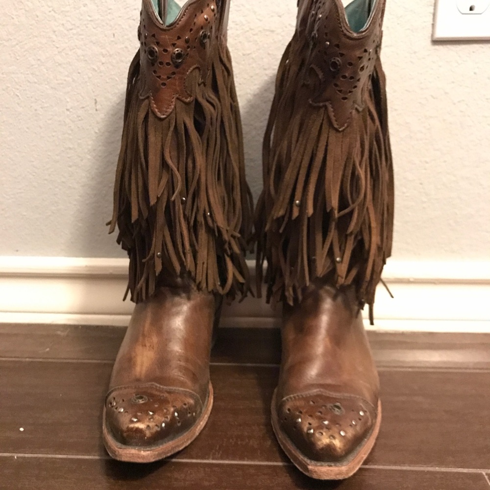 Corral fringe boots