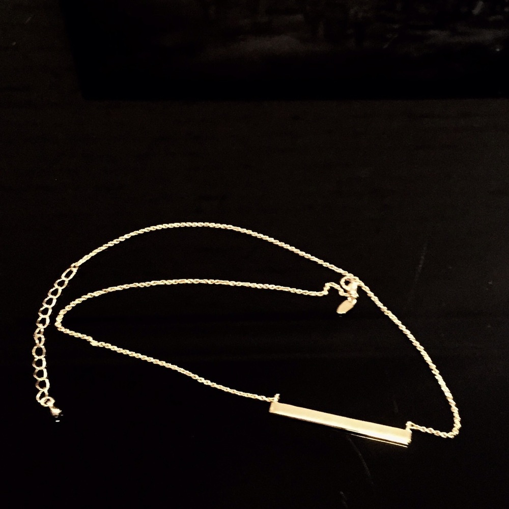 18k plated gold necklace. Tag included.