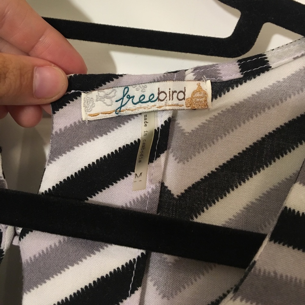 Freebird Chevron layered dress - Picture 7 of 7