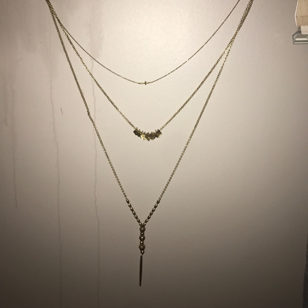 layered necklace