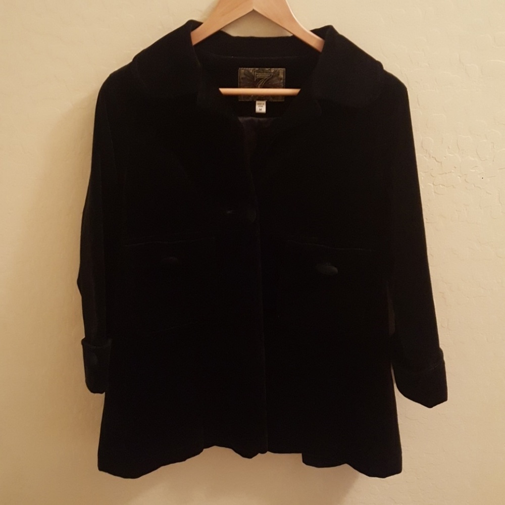 7 For All Mankind Velvet Jacket