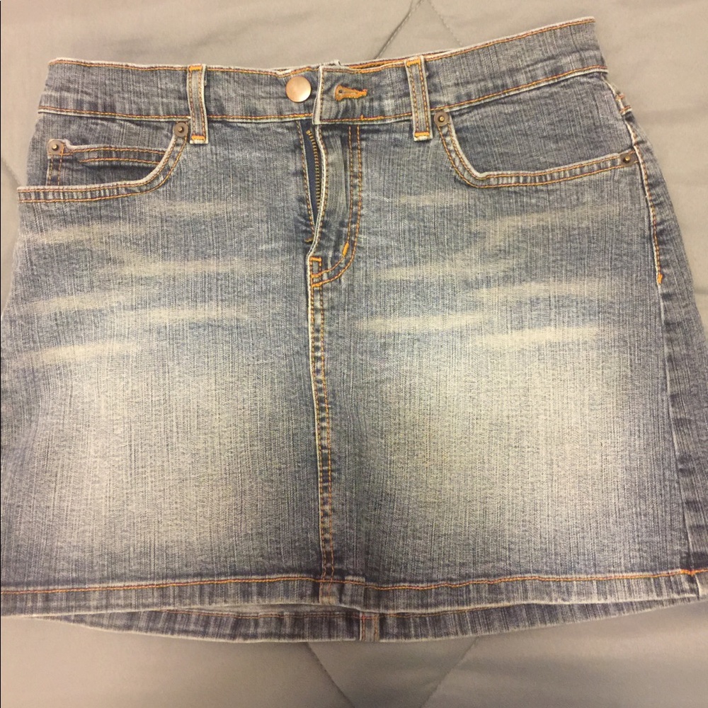 Arden B. Denim skirt