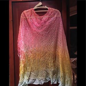 Missoni poncho shawl