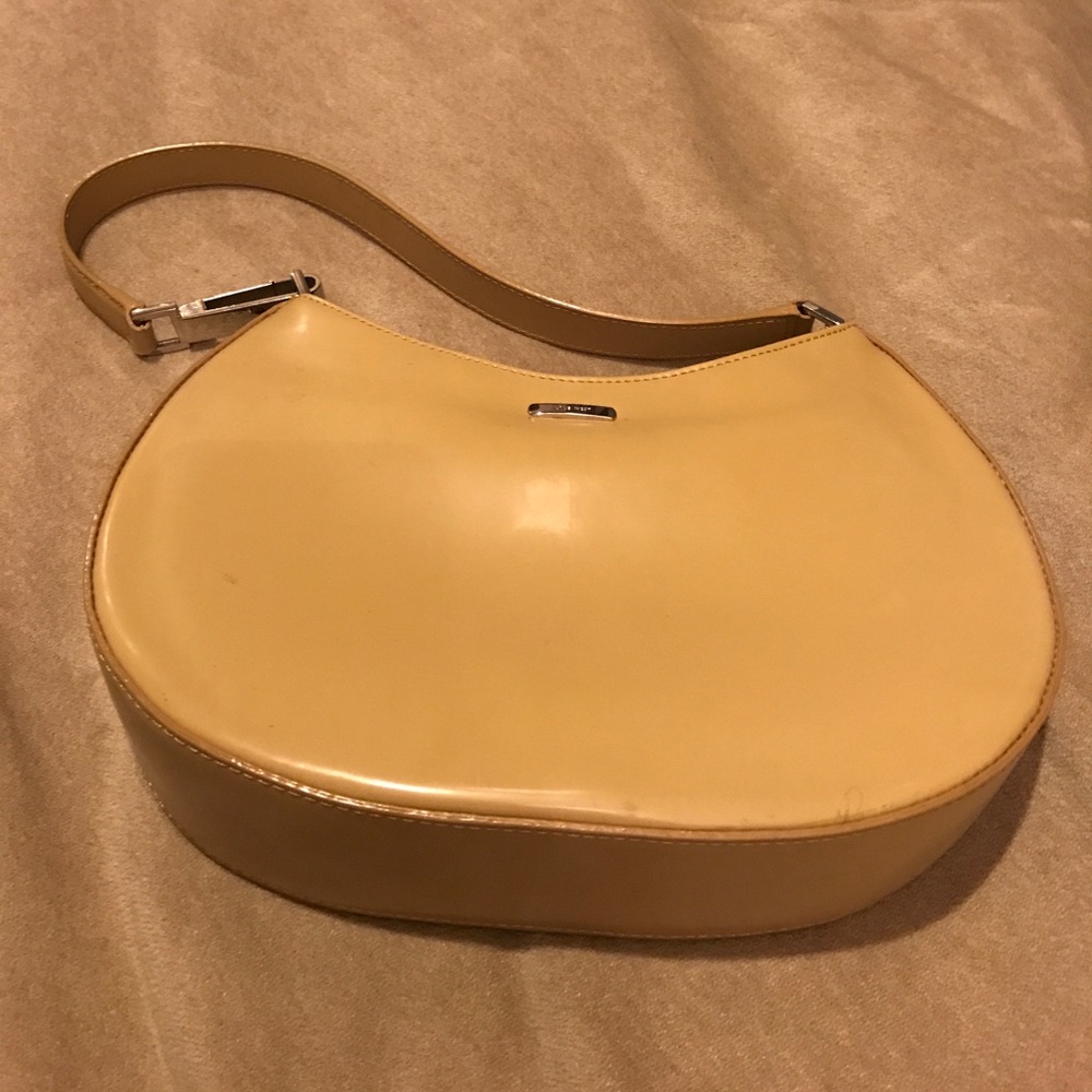 Nine West camel structured bag