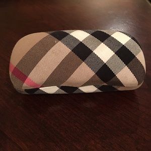 Authentic Burberry sunglass case