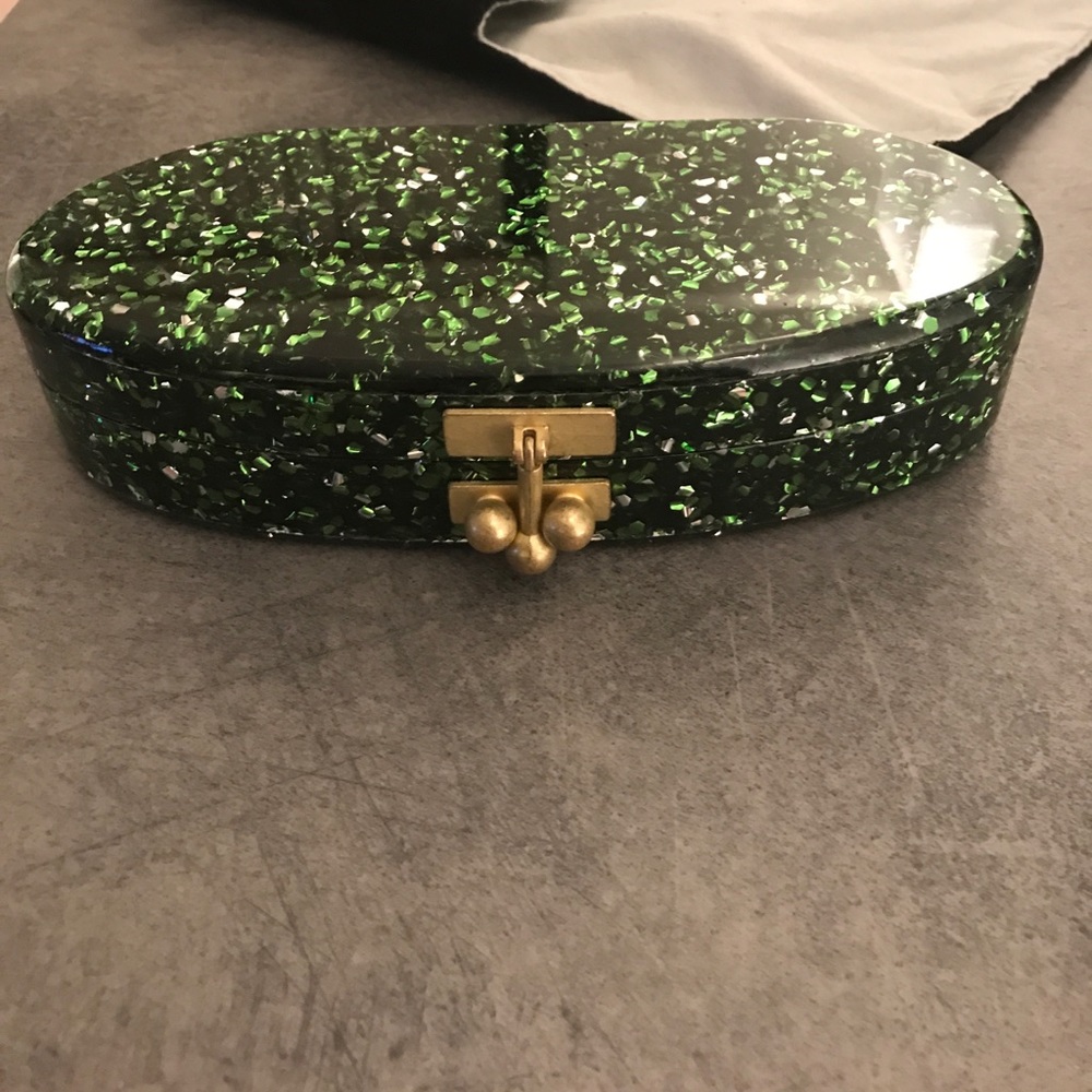 Edie Parker Green Clutch - Picture 3 of 4