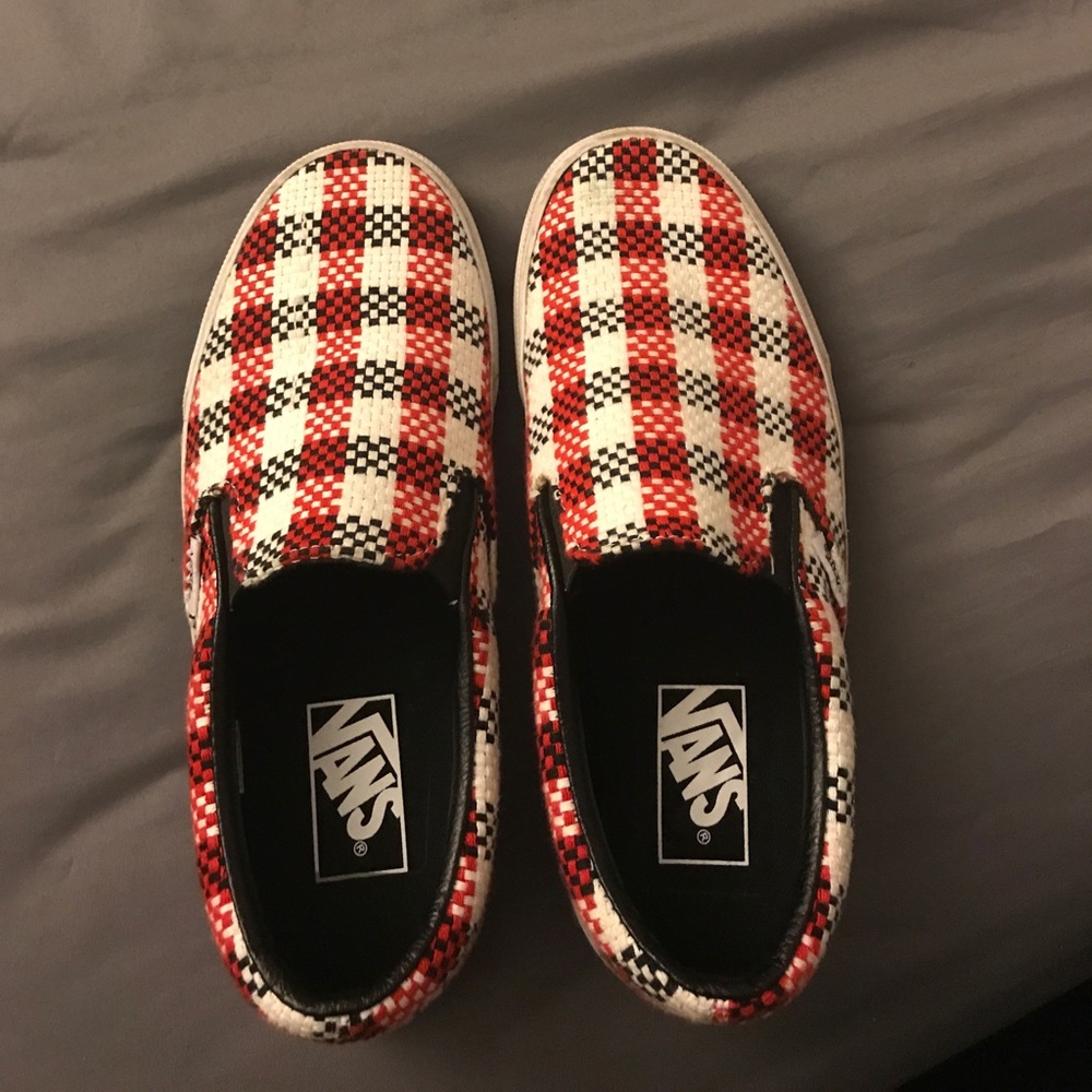 Plaid vans