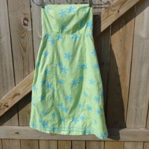 Lilly Pulitzer Starfish Tie Back Strapless.