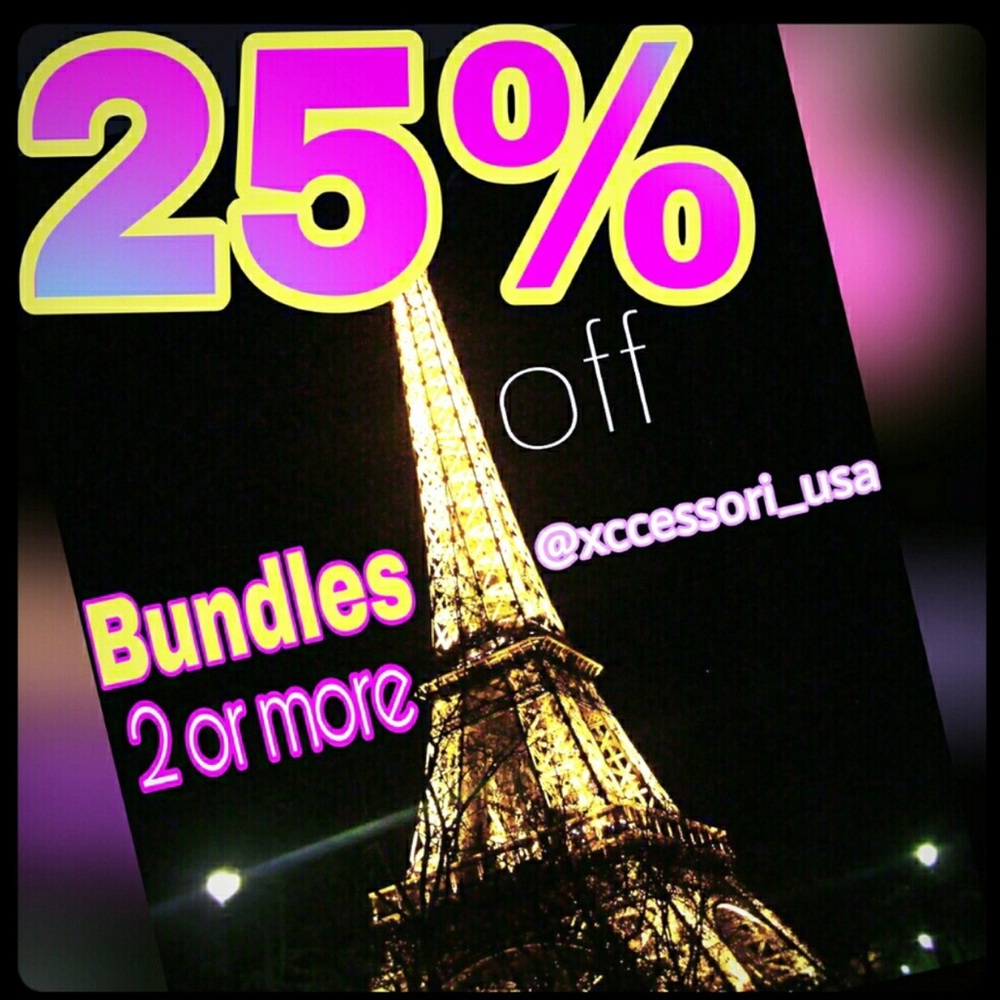 🌟🌟25% OFF 2 BUNDLED ITEMS🌟🌟