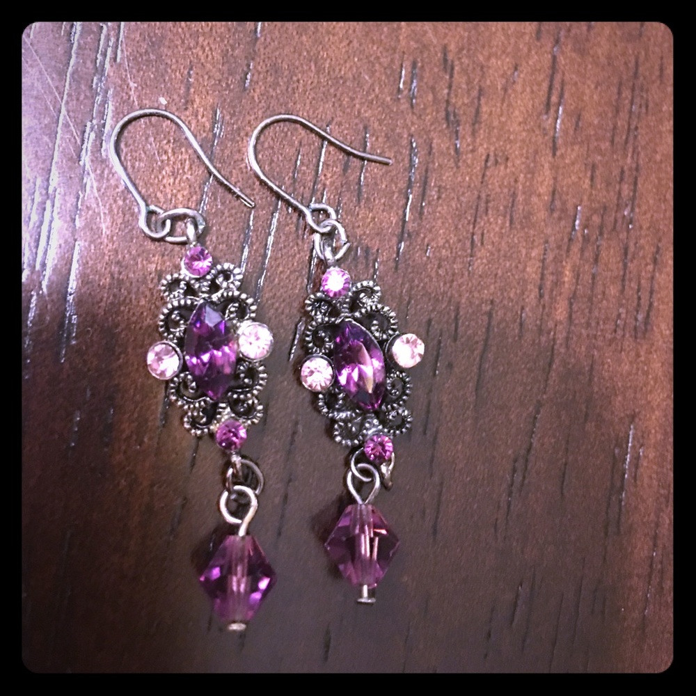 Mini chandelier earrings