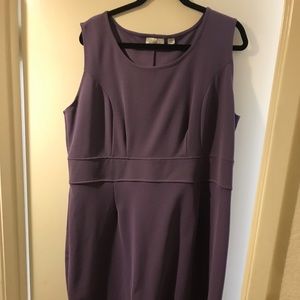 Lavender structured tank dress Size 18/20
