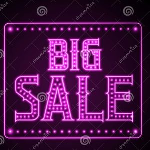 BIG HUGE SALE