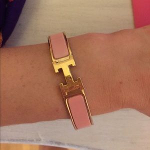 Hermes enamel bracelet