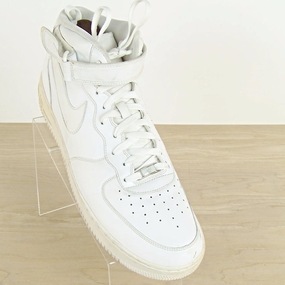 Nike Air Force 1 White Classic LIMITED RARE Men 15