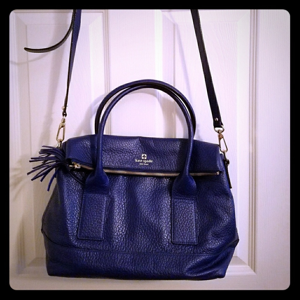 Kate Spade Large leather satchel and wallet