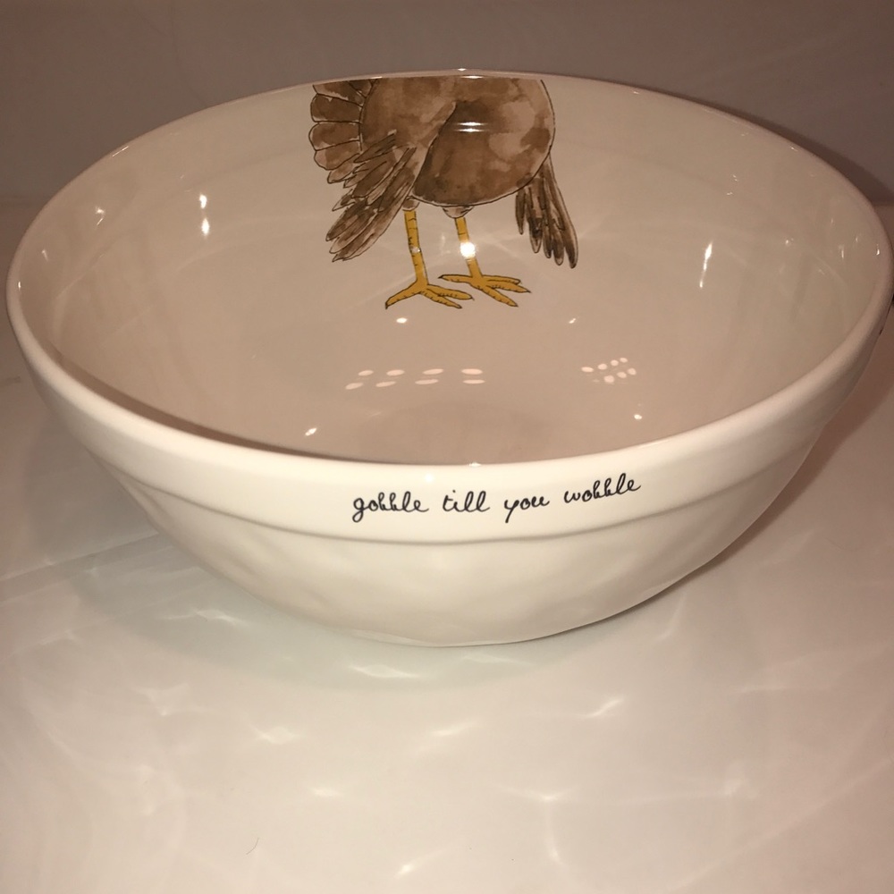 NEW Rae Dunn Thanksgiving Mixing bowl