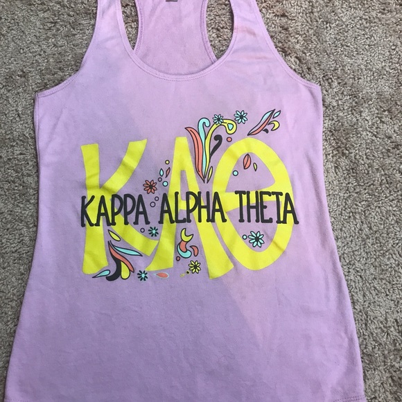 Kappa Alpha Theta Tank Top - Picture 2 of 4