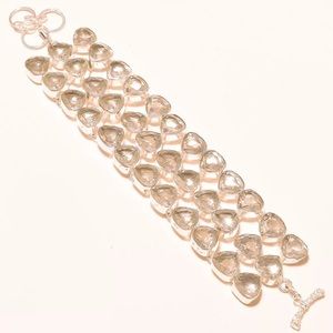 Silver white topaz nwot