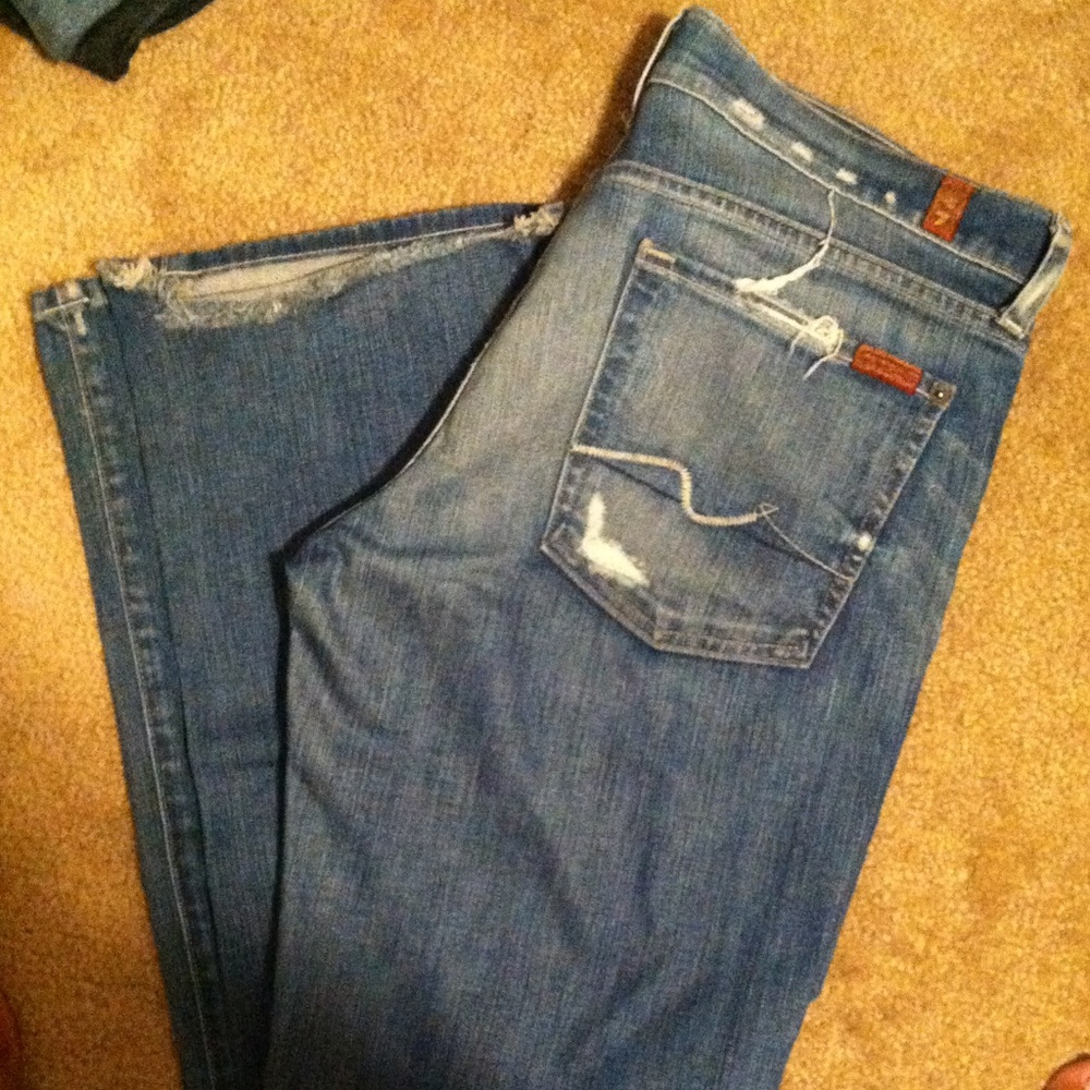 7 seven Jeans sz 31,  32 inseam