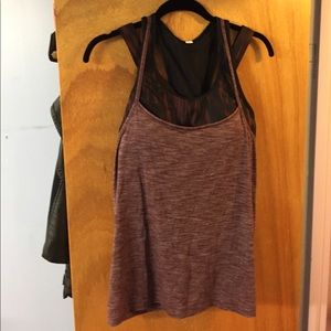 Workout LuLu Lemon top size 6