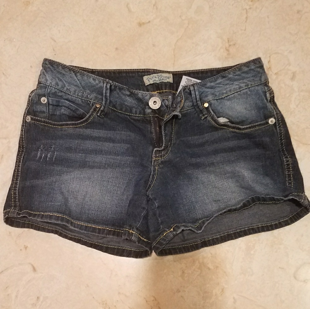 Paris Blue Daisy Duke Jean Shorts