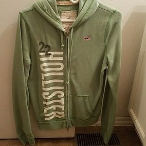 Hollister zip up sweatshirt