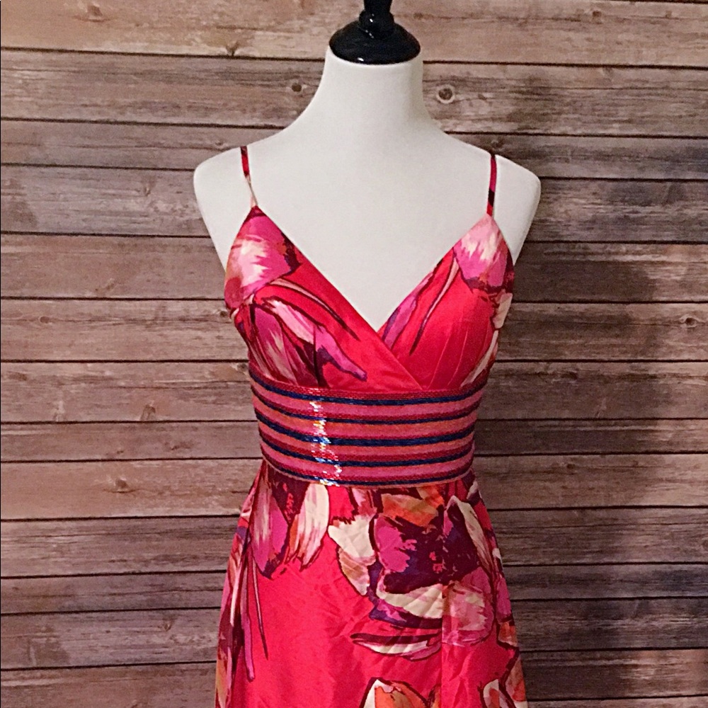 Floral Jovani Ball Gown