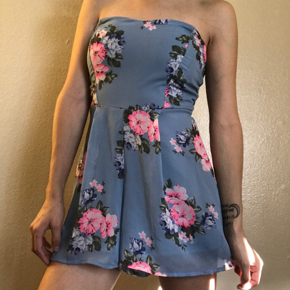Blue Romper
