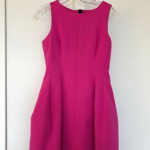 Zara hot pink dress
