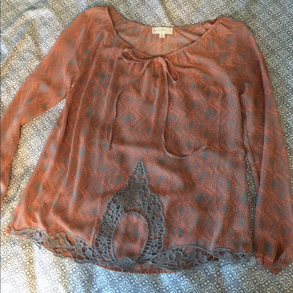 Women's bohemian shirt