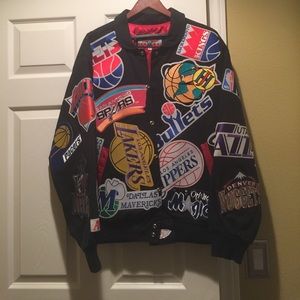 Vintage  one of a kind Jeff Hamilton NBA jacket