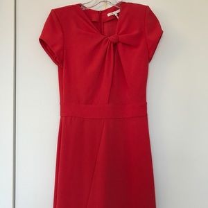 Maje dress, coral