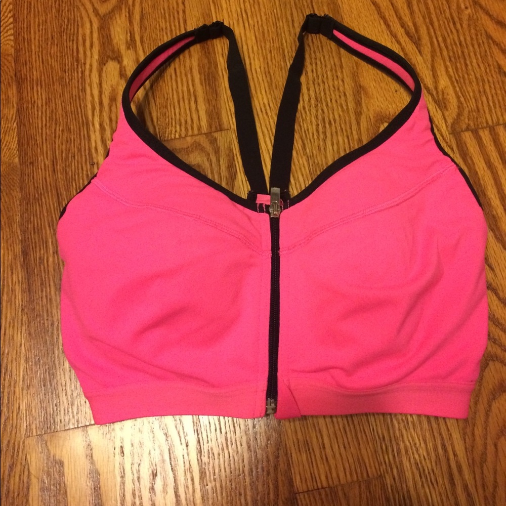 VSX hot pink sports bra