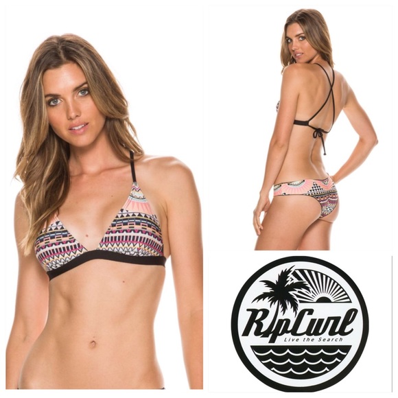 🆕RIP CURL GODDESS CROSSBACK BIKINI TOP NWT - Picture 3 of 8