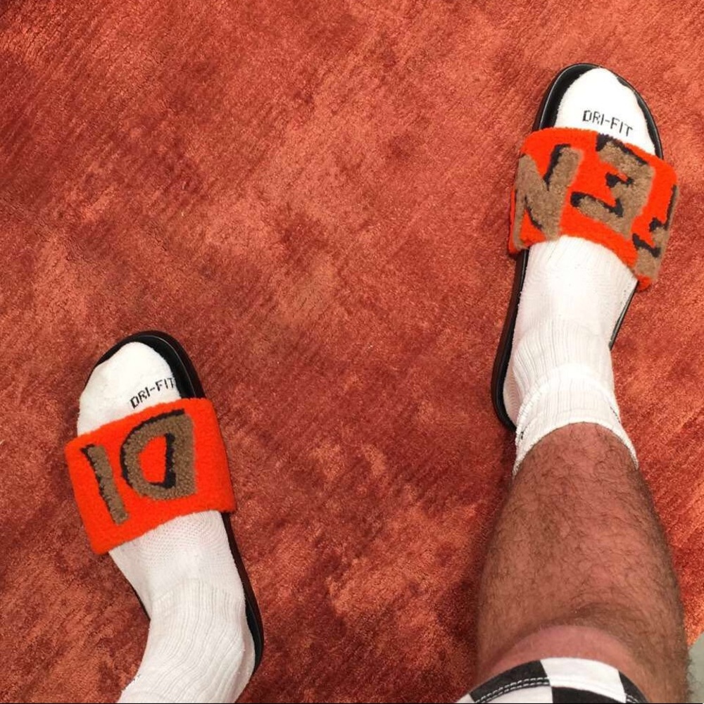 Fendi slides Orange Summer Season 17