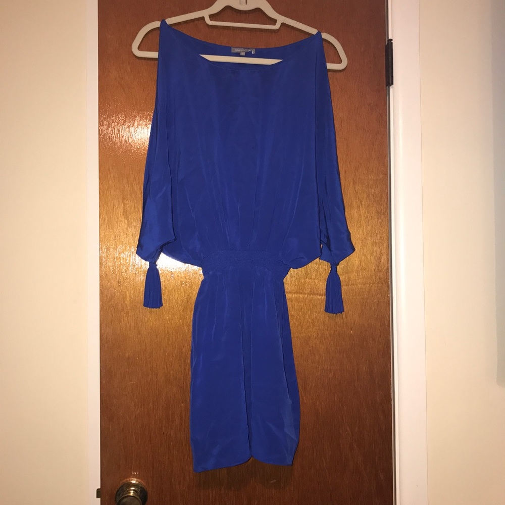 Blue Emerson Thorpe Small Cold Shoulder Dress 💖