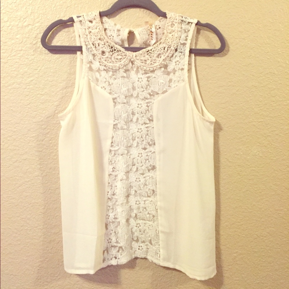 🎀 Beautiful Lace Blouse collar