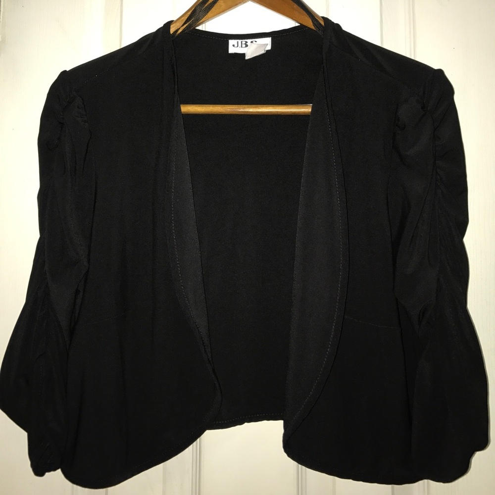 Black pullover blouse