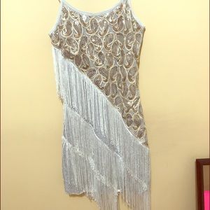 1920's sequin glam party gatsby dress