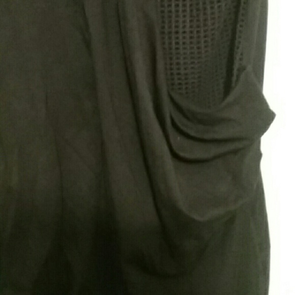 LAmade Split Back Tunic Tank with Mesh Lining - Picture 4 of 5