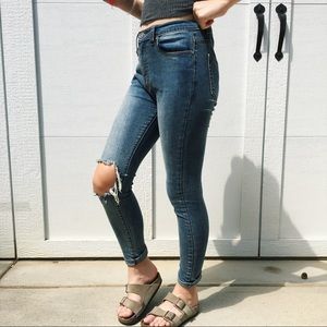 UNIF distressed jeans