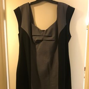 Torrid body con NWT black and grey dress size 24