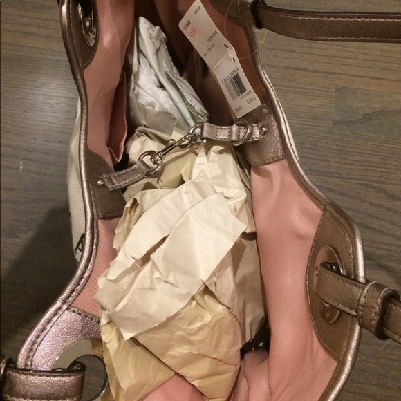 NEVER BEEN USED Coach canvas tote bag - Picture 3 of 4